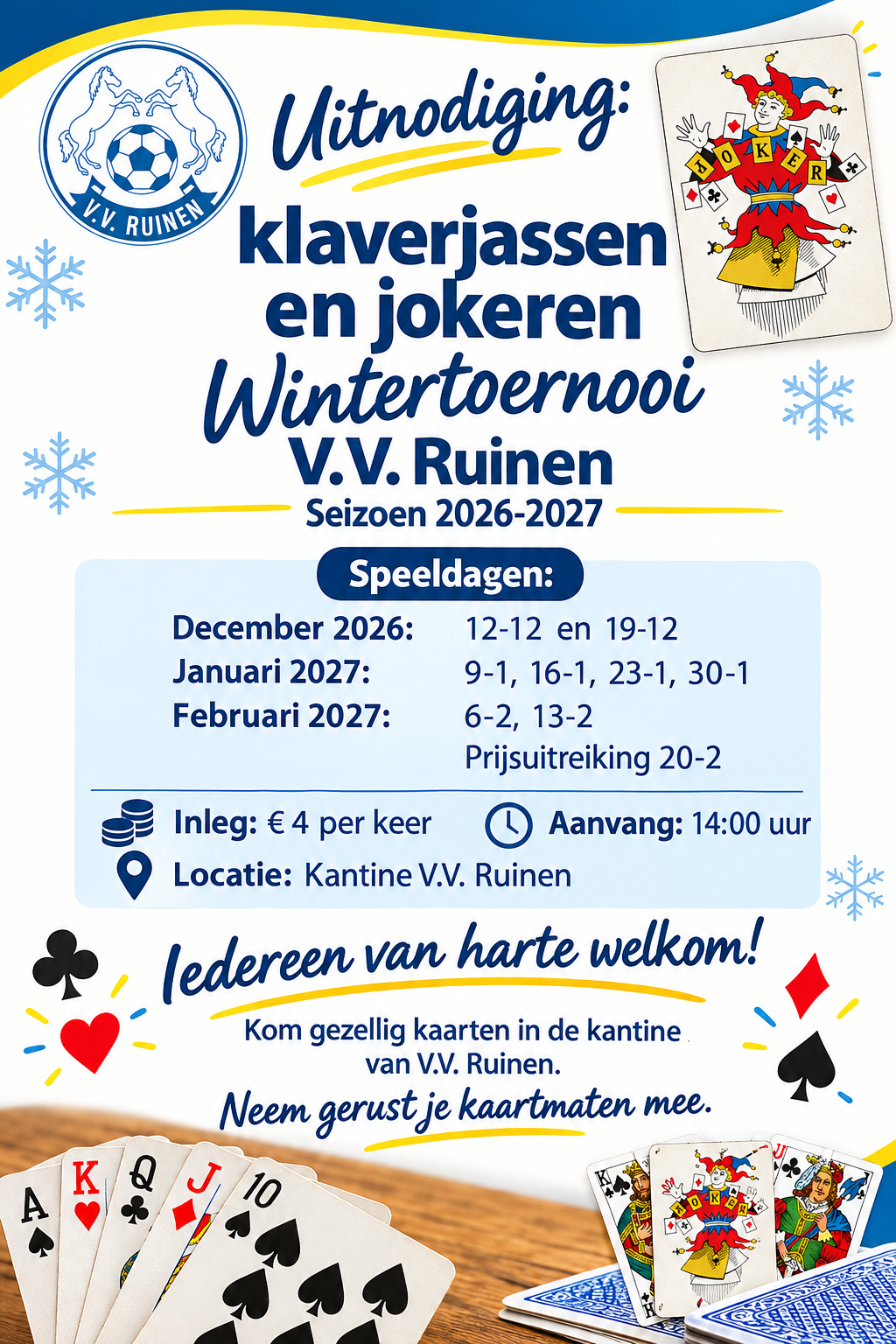 Klaverjassen en Jokeren