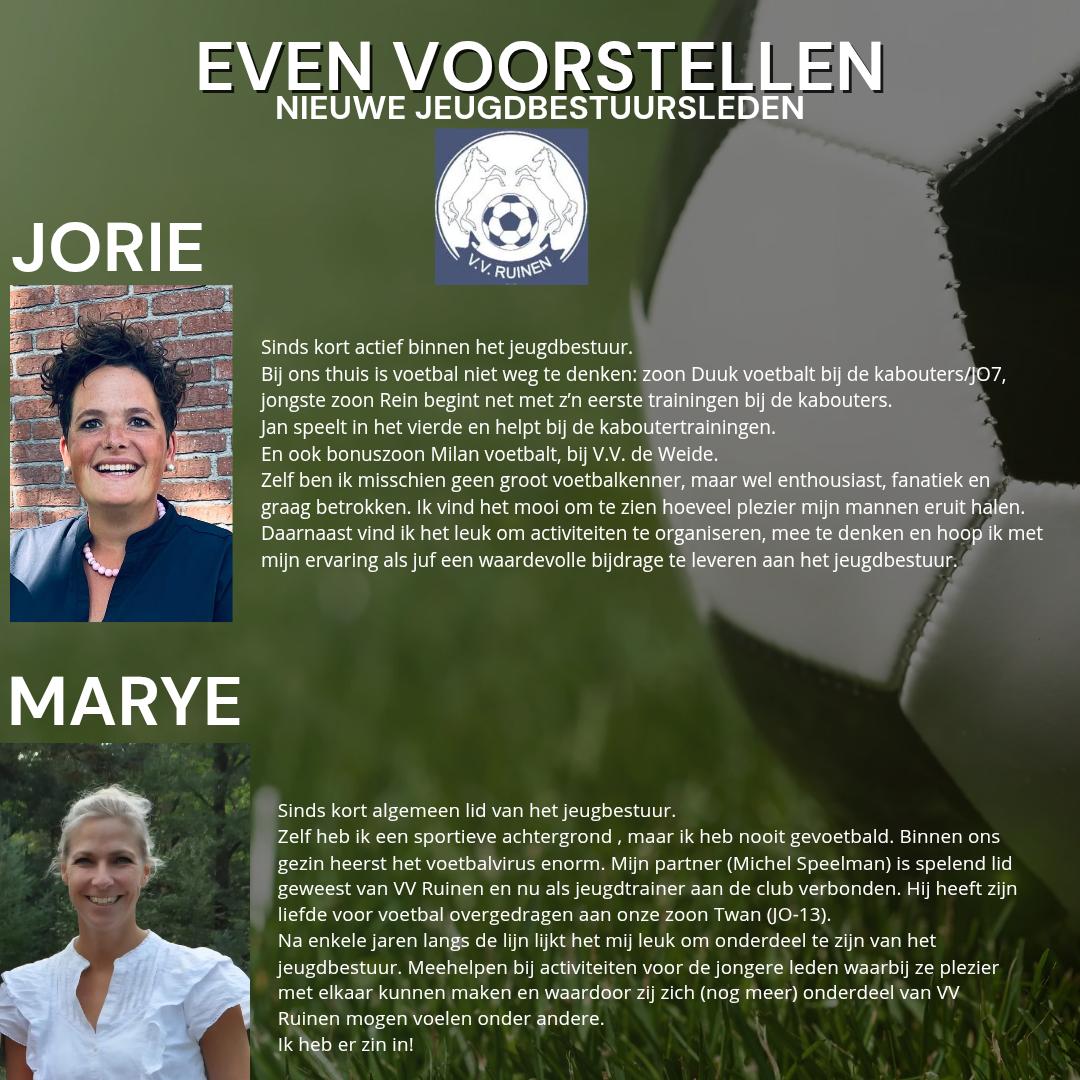 Nieuwe leden jeugdbestuur