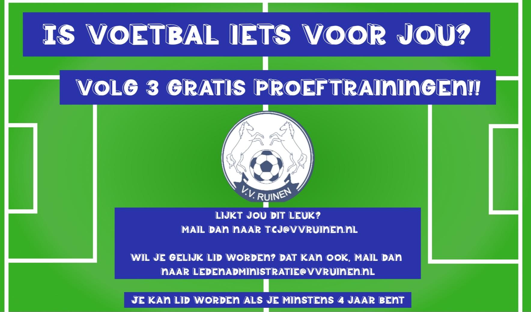 Is voetbal iets voor jou